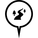 River flow marker