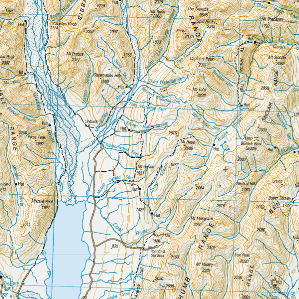 Topographic classic style