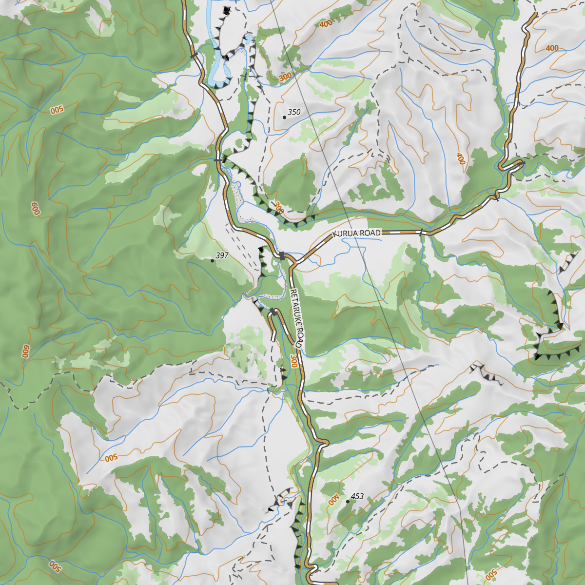 Topographic style